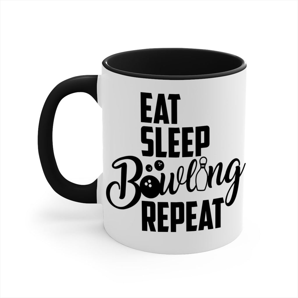 Eat Sleep Bowling Repeat 1322#- bowling-Mug / Coffee Cup