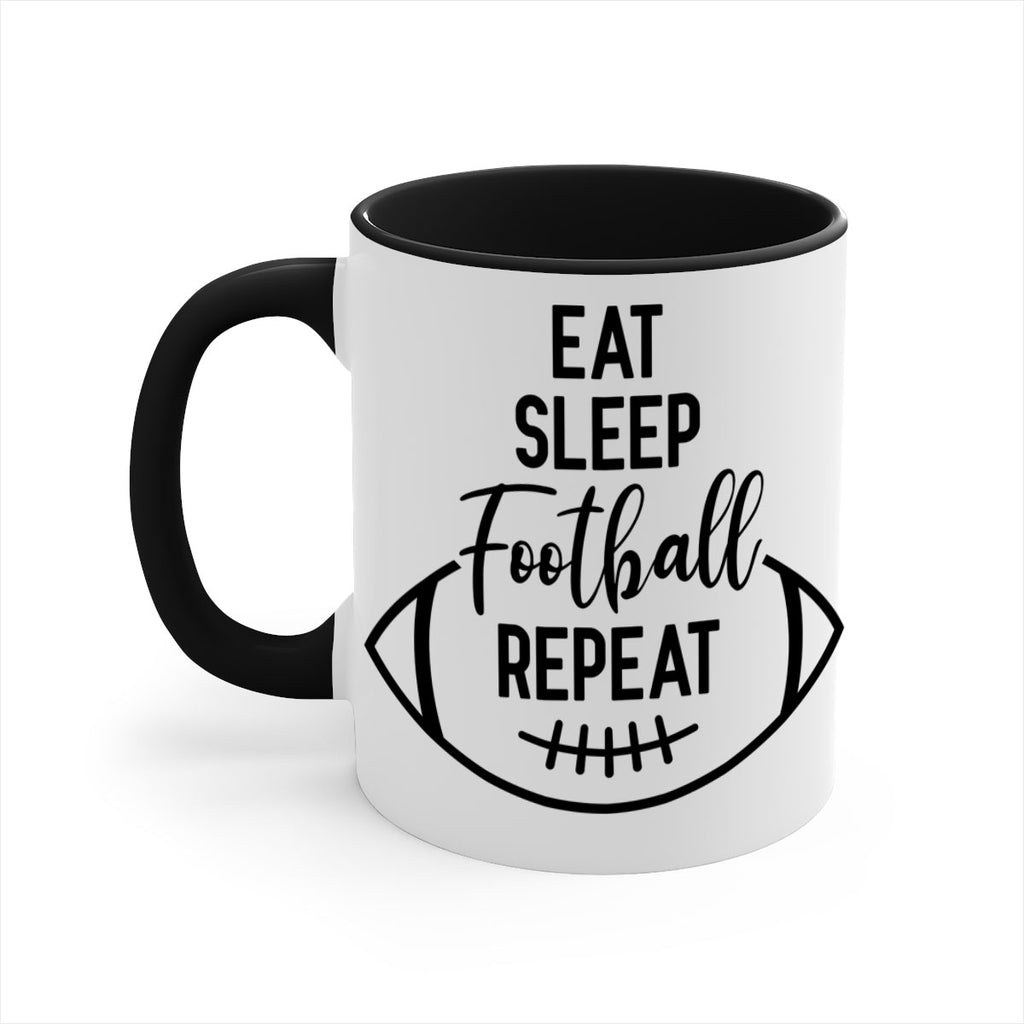 Eat Sleep Football Repeat 1313#- football-Mug / Coffee Cup