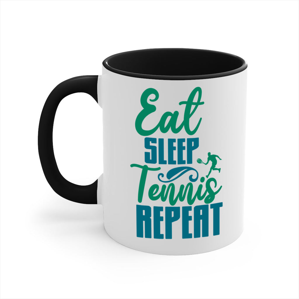 Eat Sleep Tennis Repeat 1306#- tennis-Mug / Coffee Cup