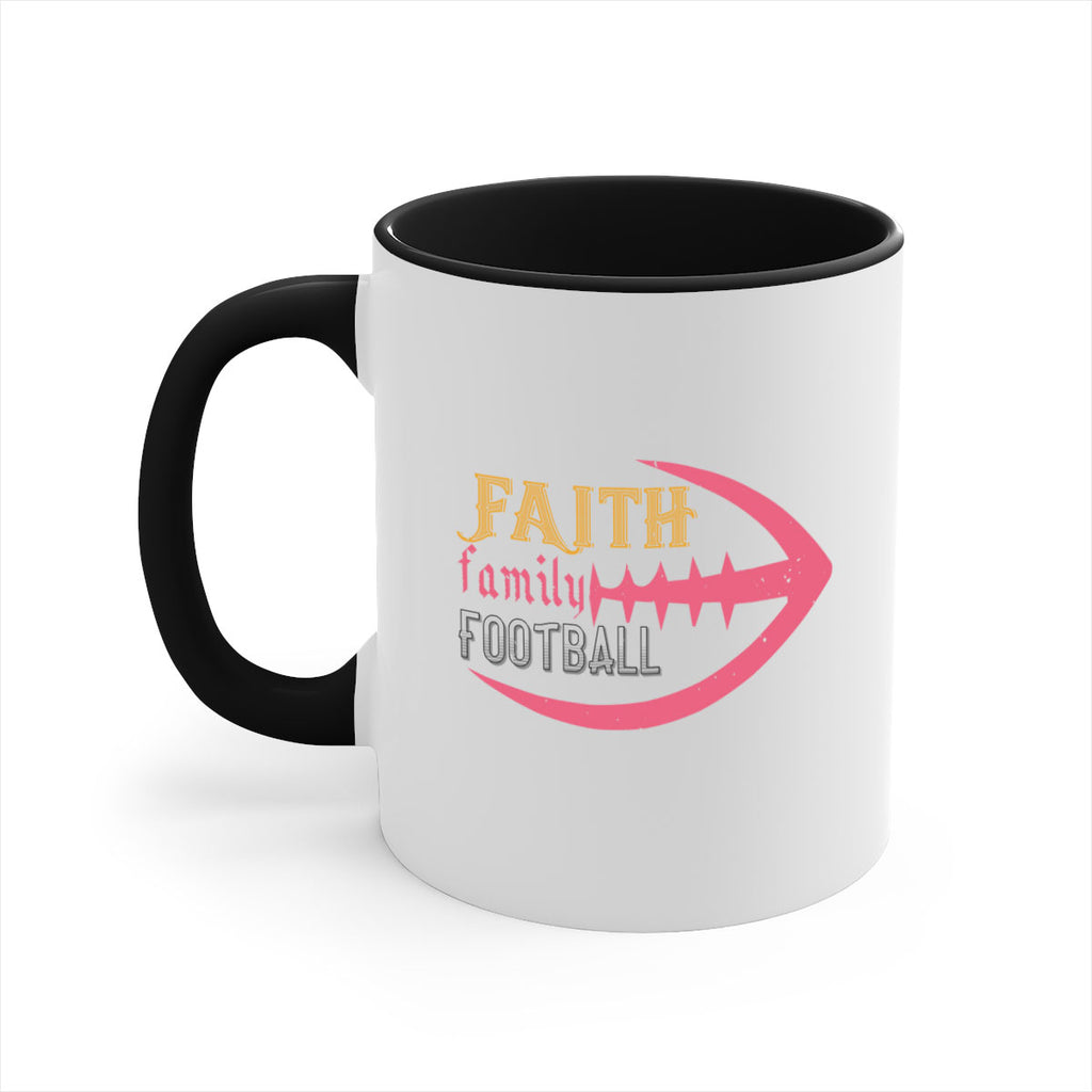 Faith family football 1257#- football-Mug / Coffee Cup