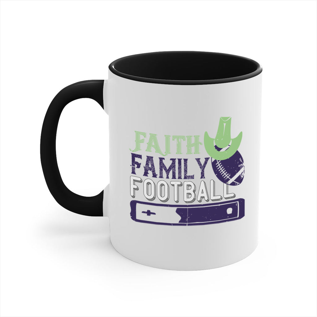 Faith family football 1258#- football-Mug / Coffee Cup