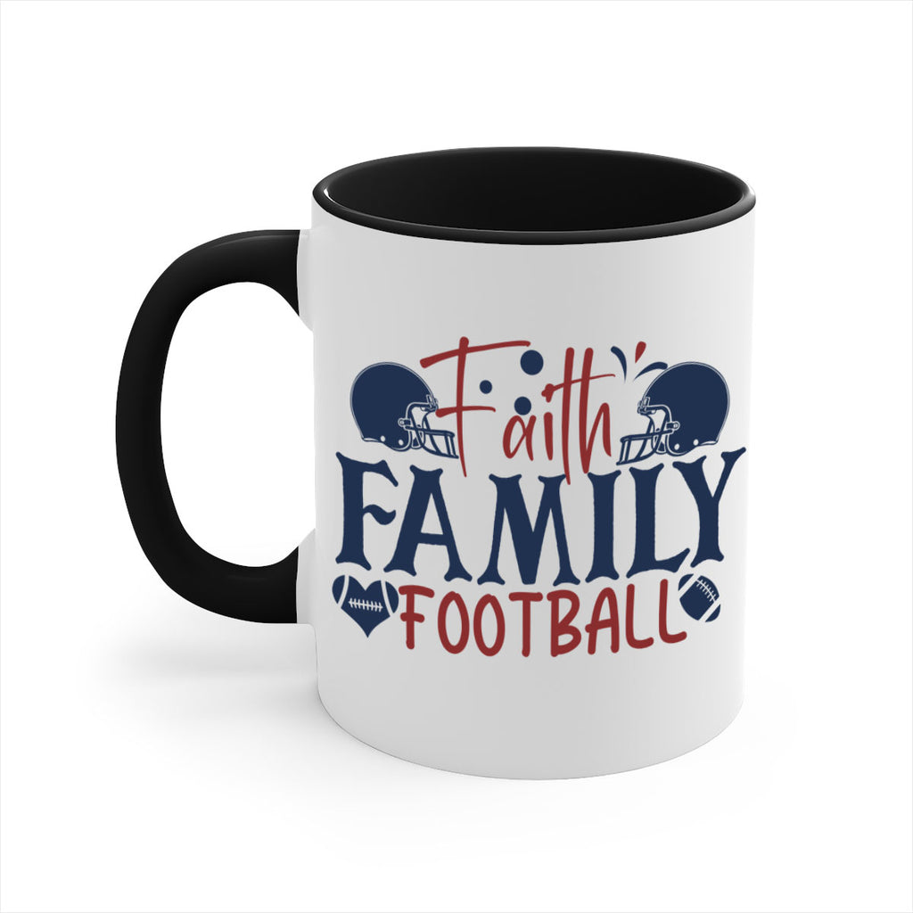 Faith family football 1546#- football-Mug / Coffee Cup