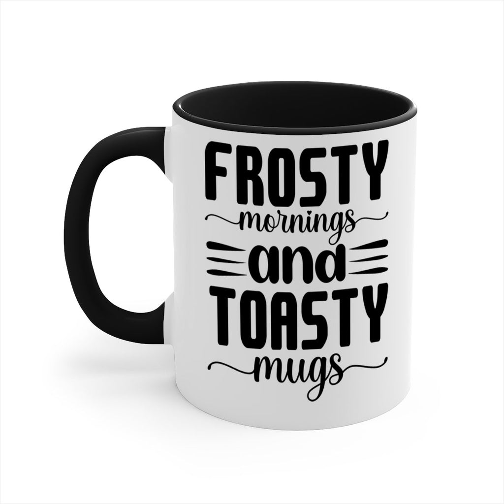 Frosty Mornings and Toasty Mugs 108#- winter-Mug / Coffee Cup
