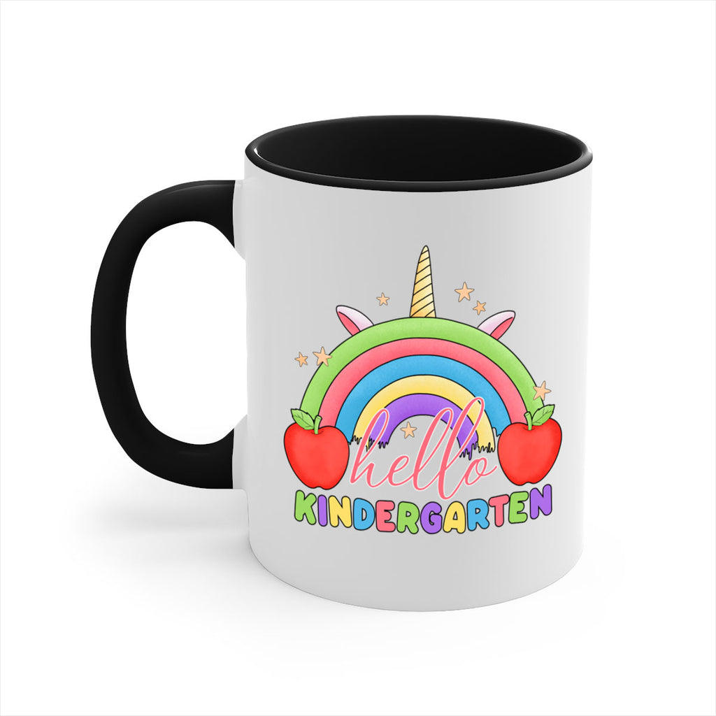Hello Kindergarten Unicorn Rainbow 6#- Kindergarten-Mug / Coffee Cup