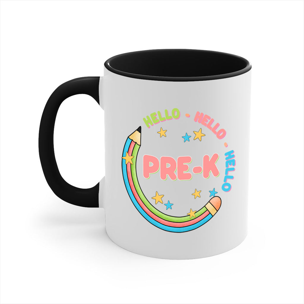 Hello PreK Pencil 4#- preK-Mug / Coffee Cup