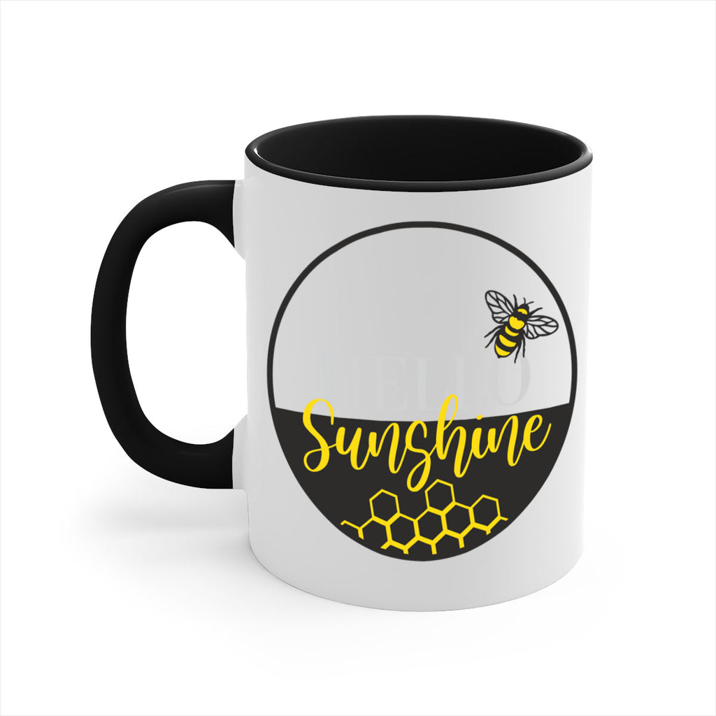 Hello Sunshine and bee216#- spring-Mug / Coffee Cup