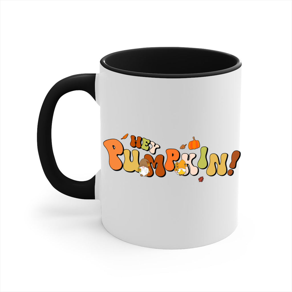 HeyPumpkinFallGnome 313#- fall-Mug / Coffee Cup
