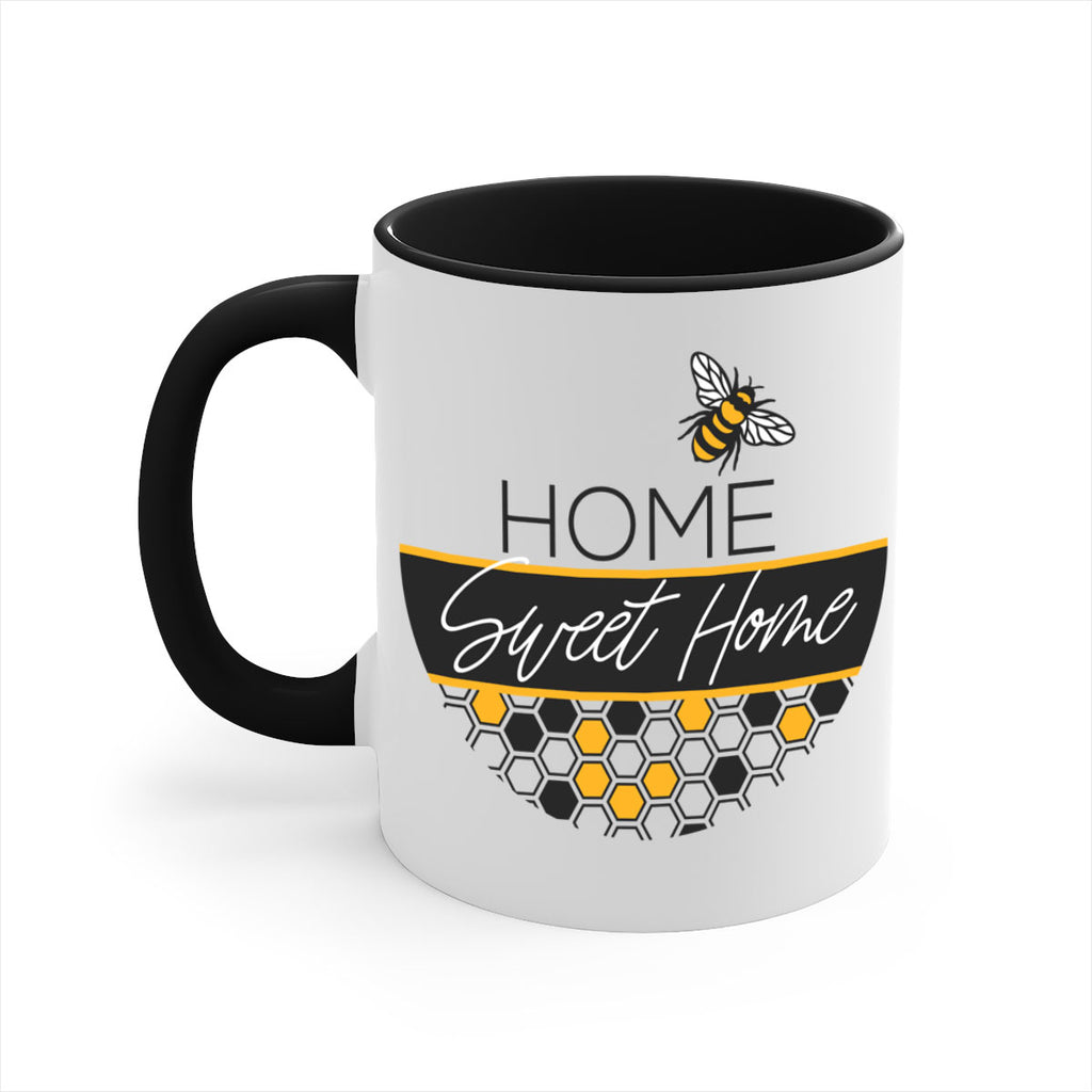 Home Sweet Home Bee and hive pattern243#- spring-Mug / Coffee Cup