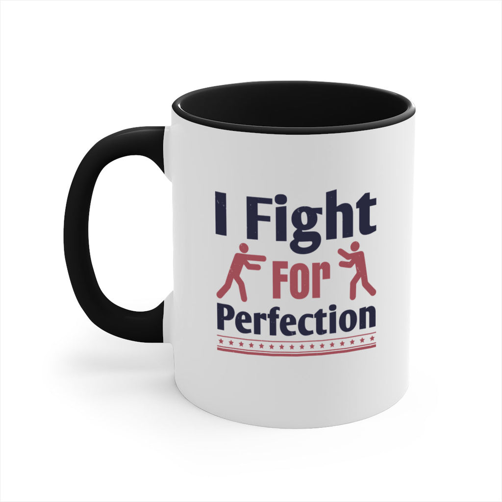 I fight for perfection 2246#- boxing-Mug / Coffee Cup
