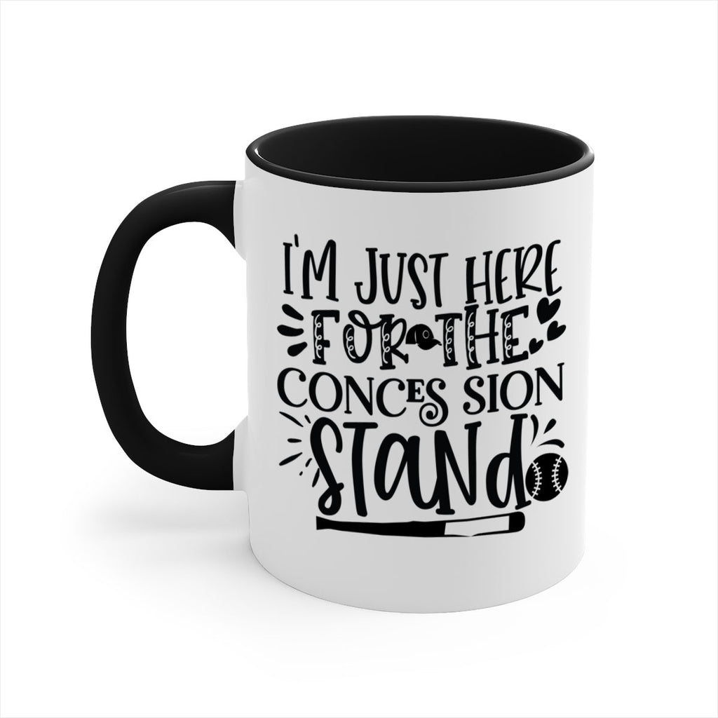 Im Just Here For the Conces sion stand 2072#- baseball-Mug / Coffee Cup