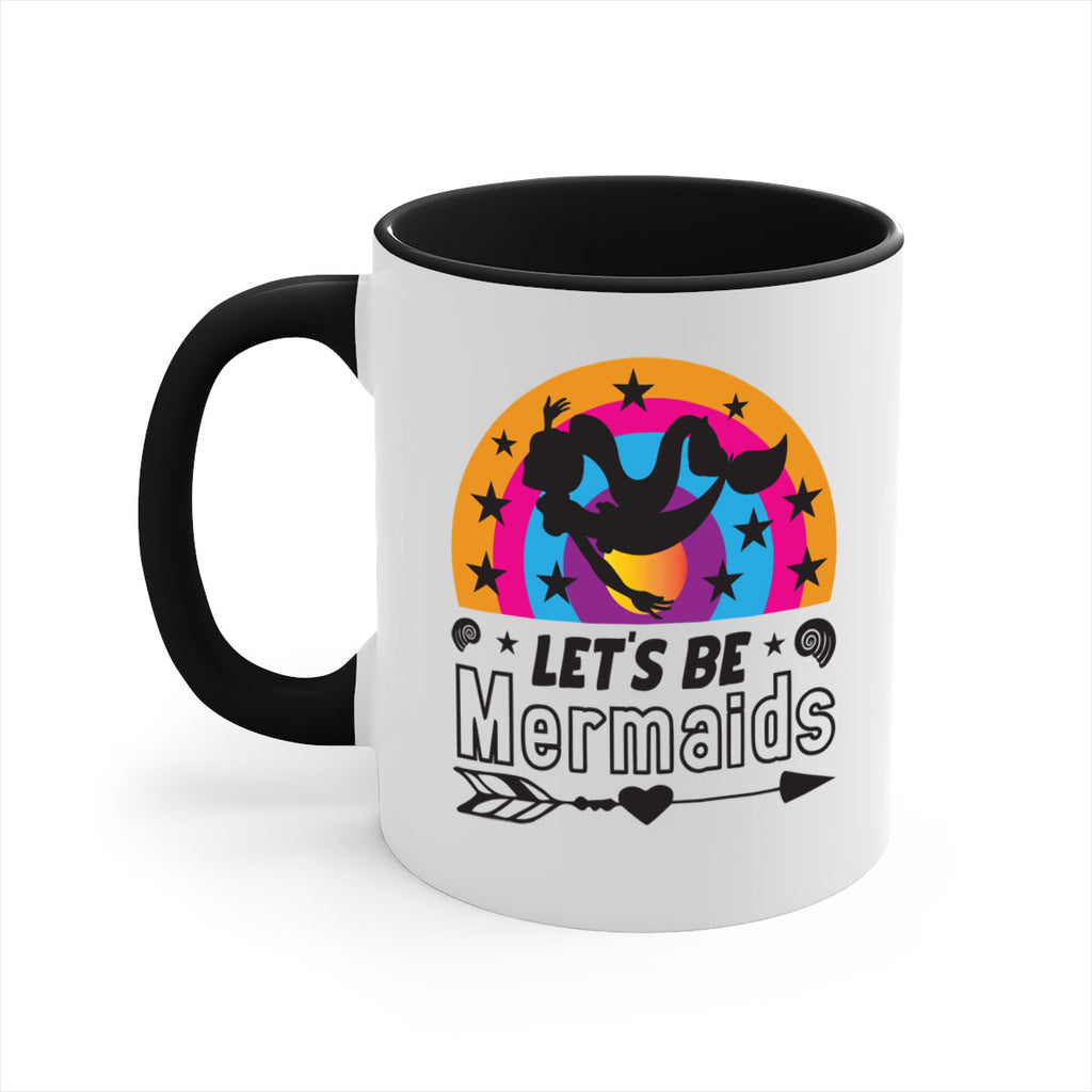 Lets be mermaids 300#- mermaid-Mug / Coffee Cup