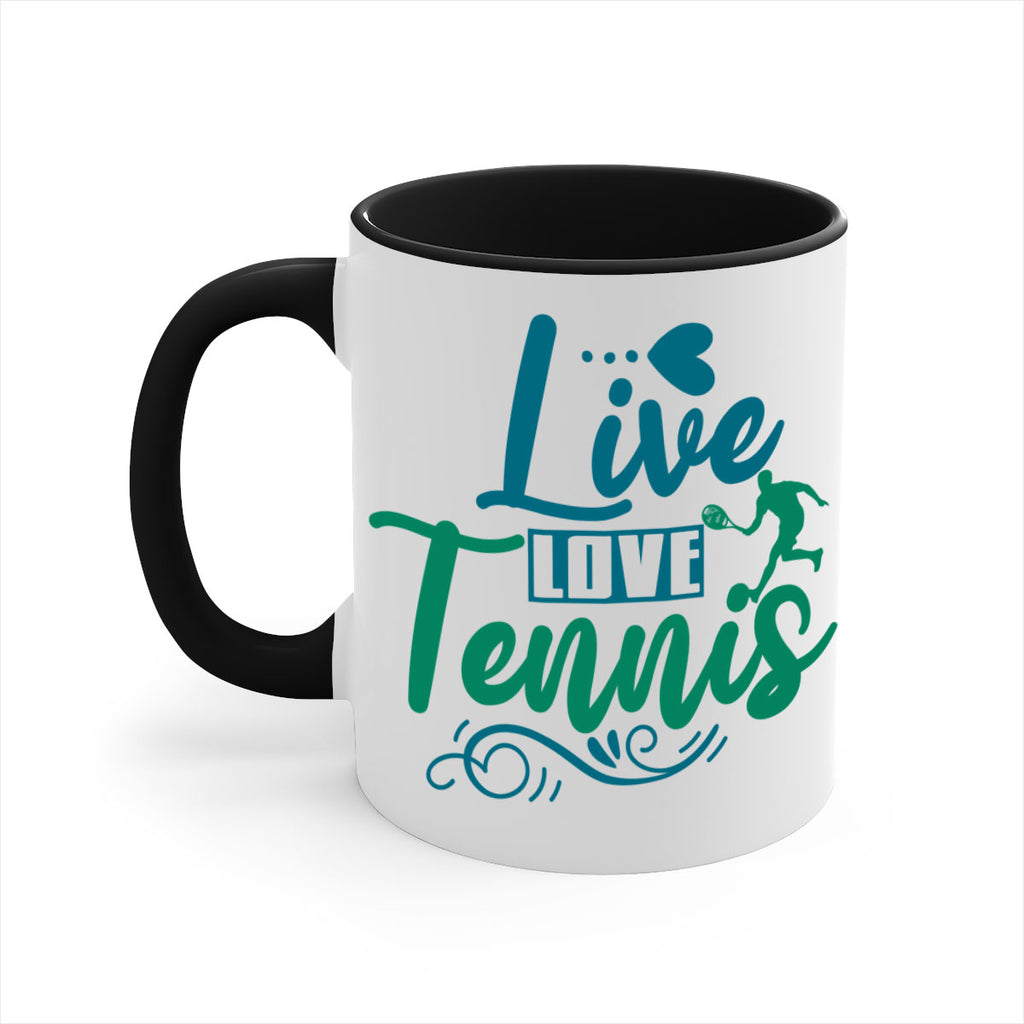 Live Love Tennis 816#- tennis-Mug / Coffee Cup