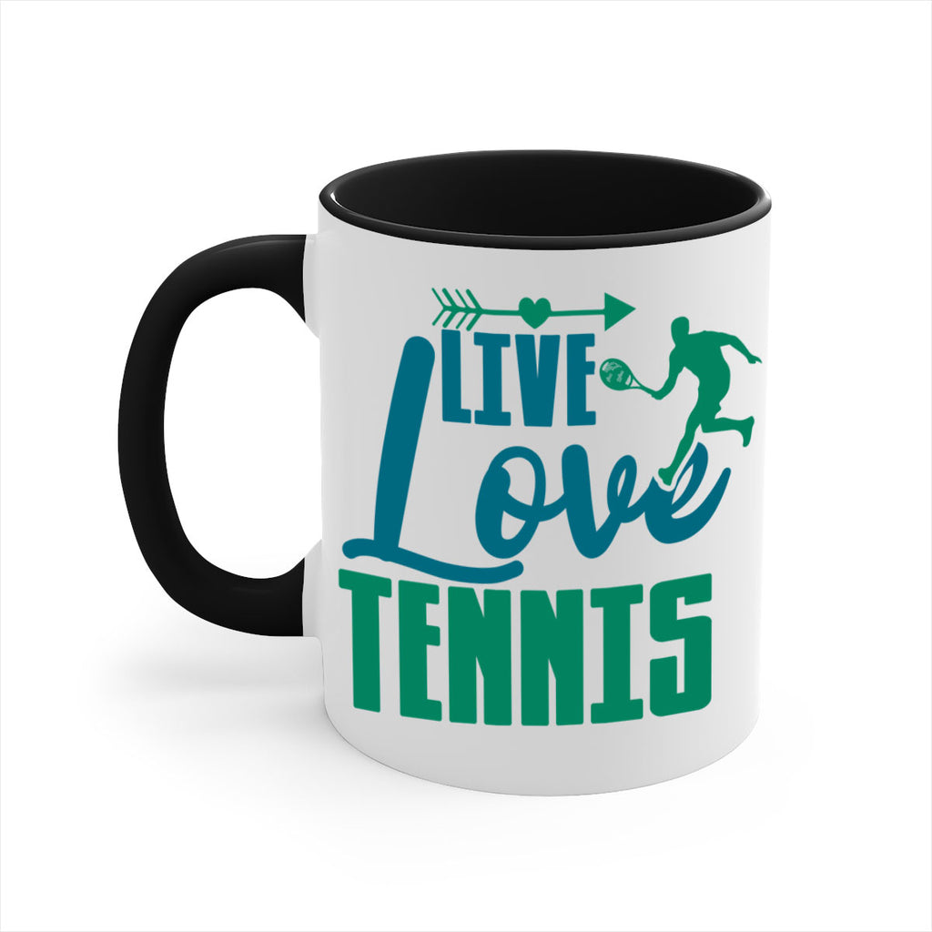 Live Love Tennis 828#- tennis-Mug / Coffee Cup