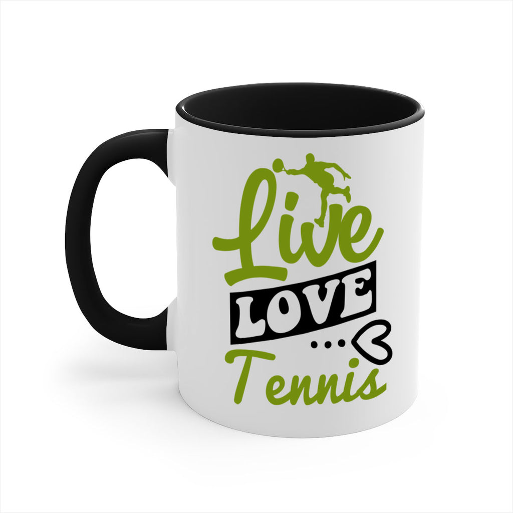 Live Love Tennis 829#- tennis-Mug / Coffee Cup