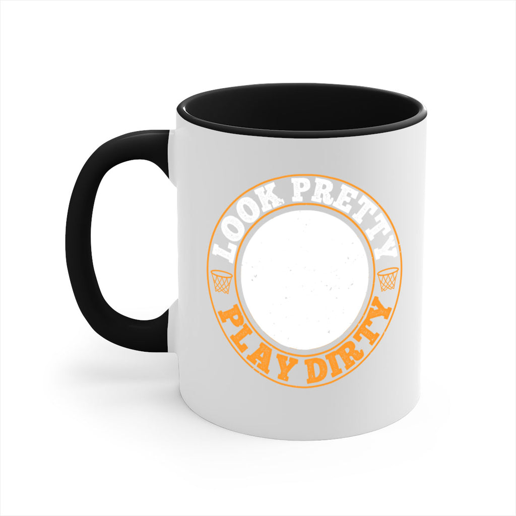 Look pretty Play dirty 1945#- basketball-Mug / Coffee Cup