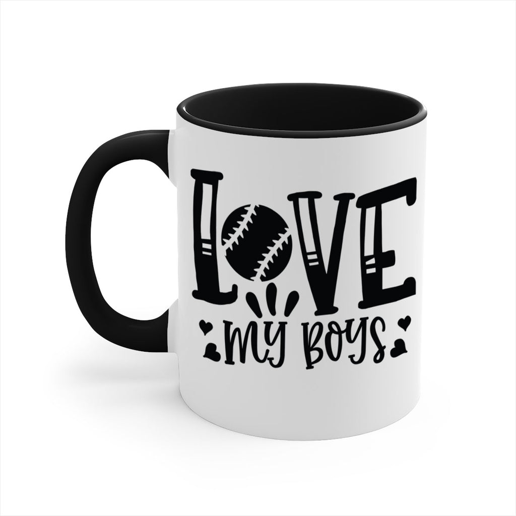 Love My Boys 2053#- baseball-Mug / Coffee Cup