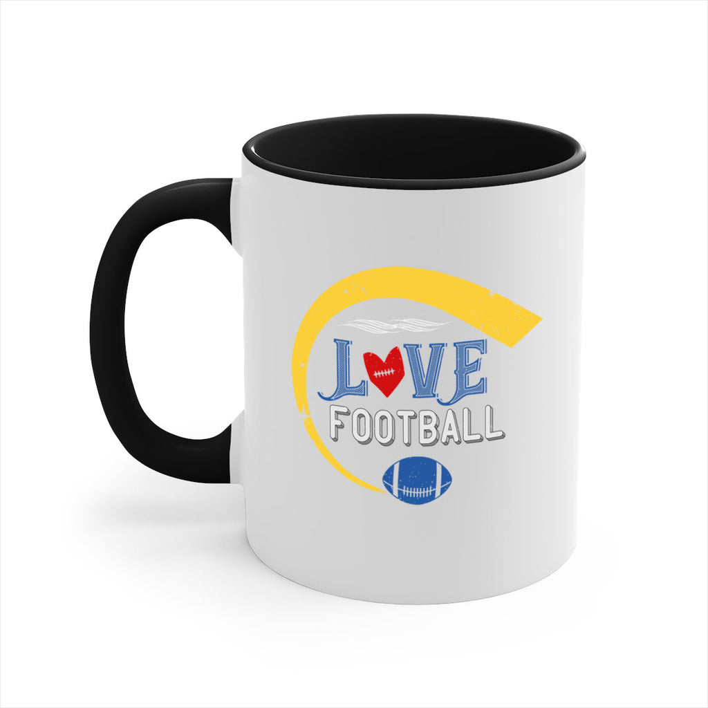 Love football 733#- football-Mug / Coffee Cup
