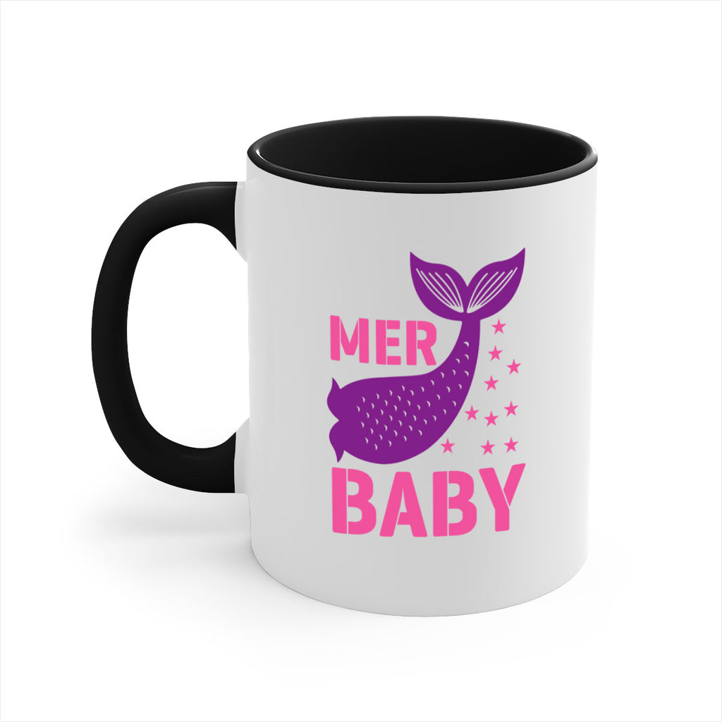 Mer Baby 321#- mermaid-Mug / Coffee Cup
