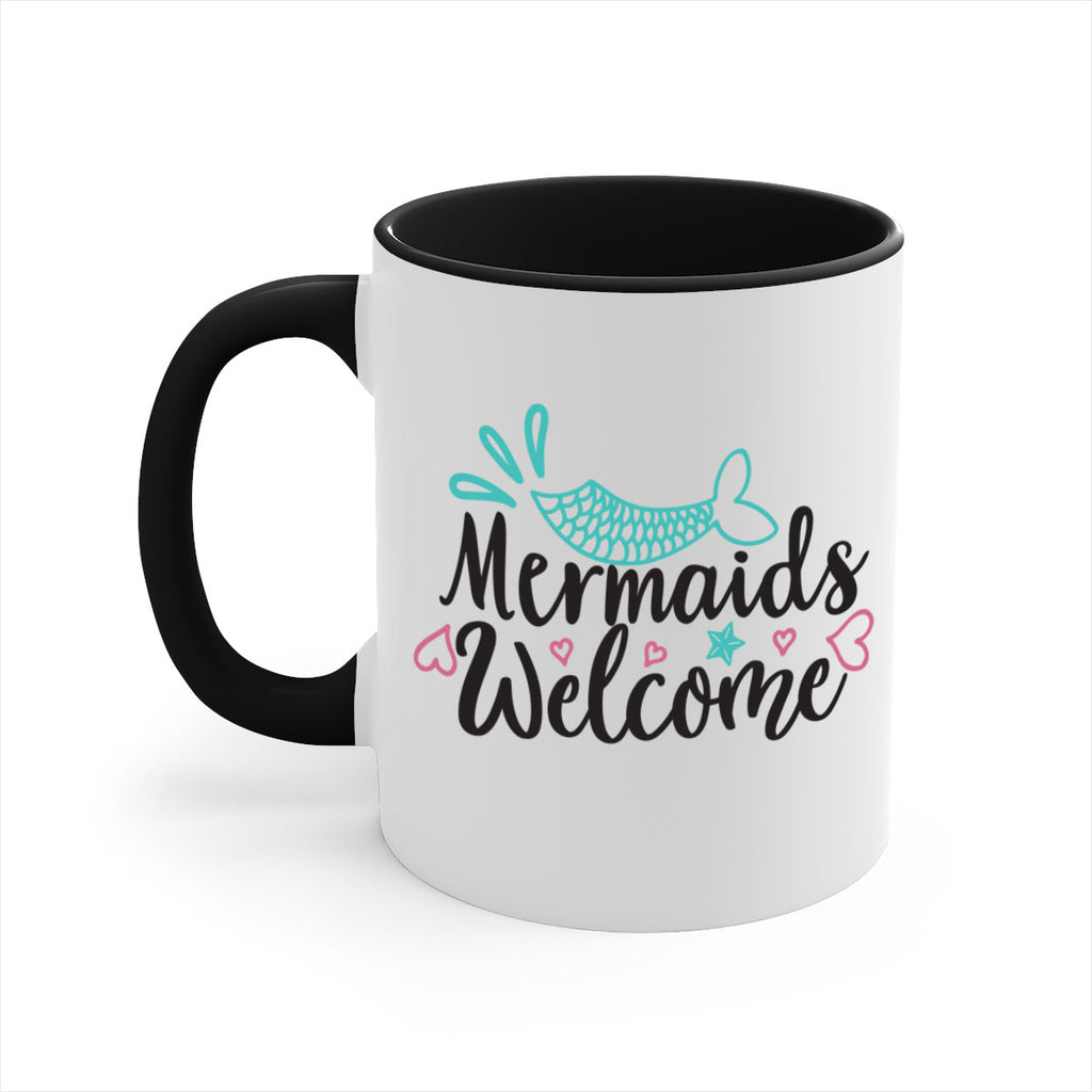 Mermaids Welcome 474#- mermaid-Mug / Coffee Cup