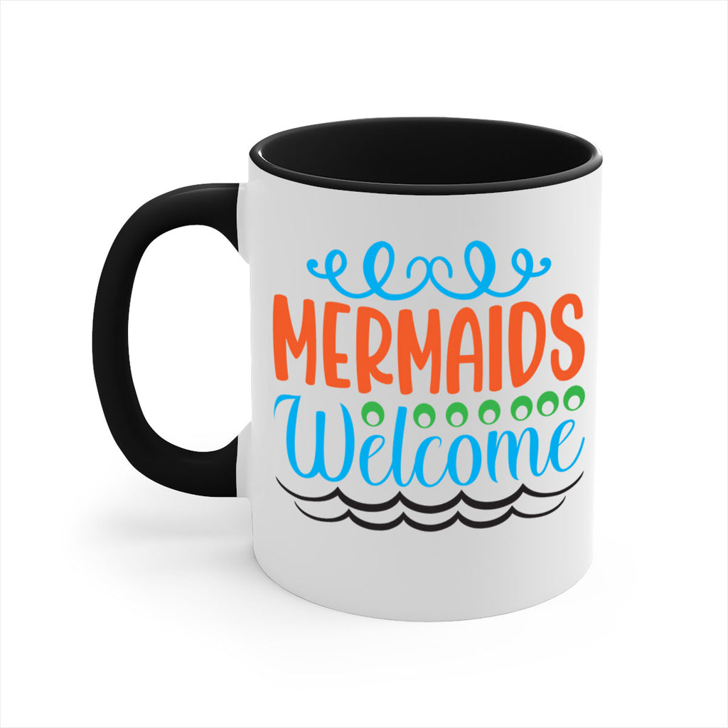 Mermaids Welcome 497#- mermaid-Mug / Coffee Cup