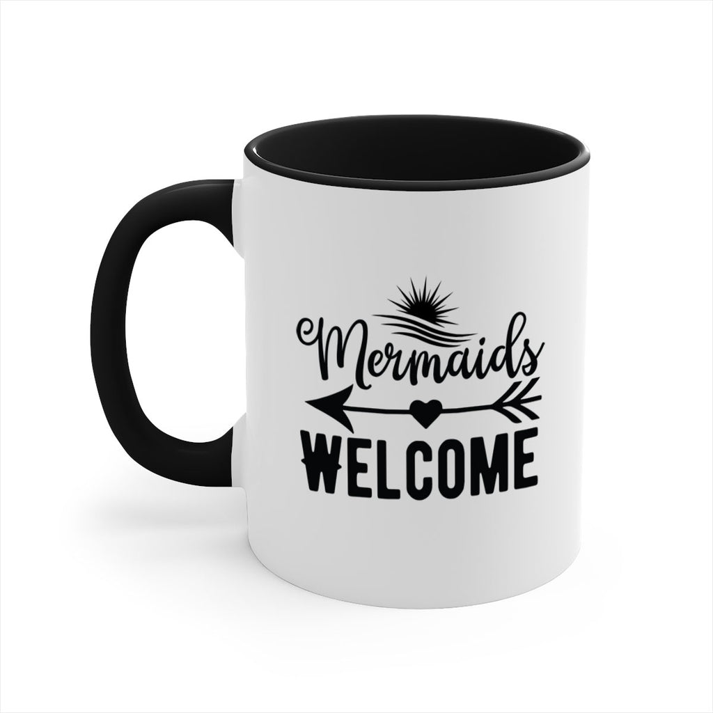 Mermaids Welcome 500#- mermaid-Mug / Coffee Cup