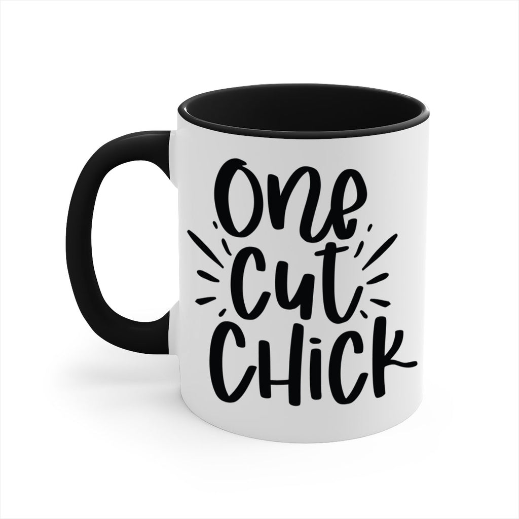 One cut chick  388#- spring-Mug / Coffee Cup