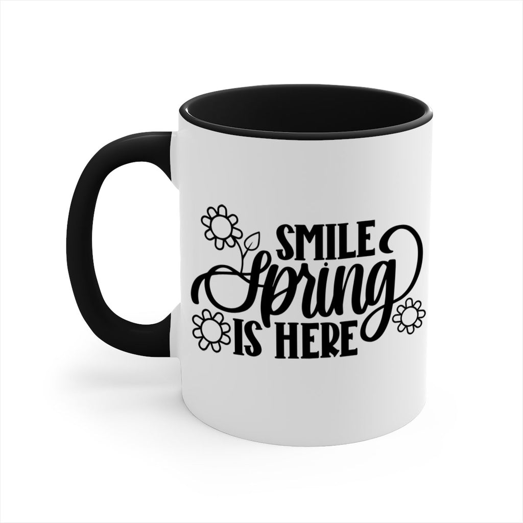 PNG_Smile Spring Is Here395#- spring-Mug / Coffee Cup