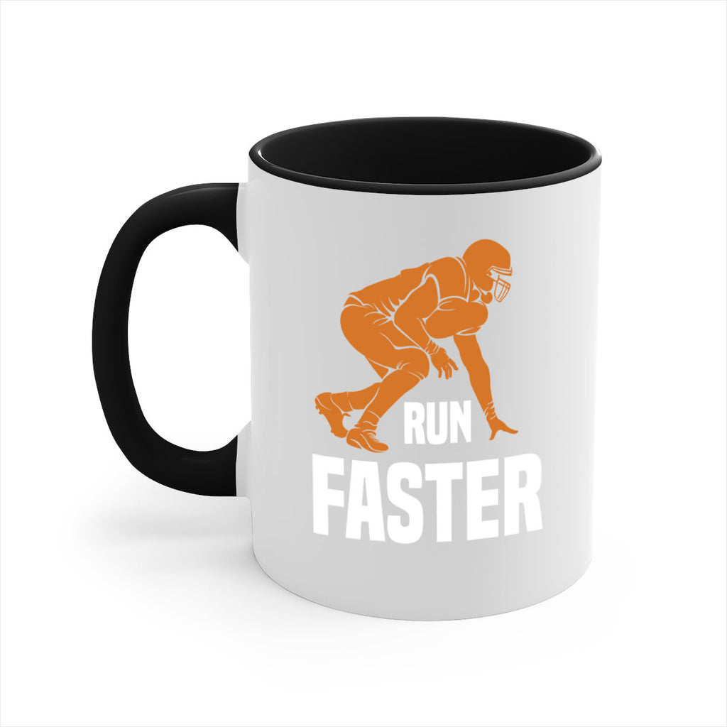 Run 548#- football-Mug / Coffee Cup