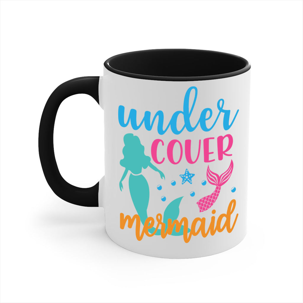 Under Cover Mermaid Design 654#- mermaid-Mug / Coffee Cup