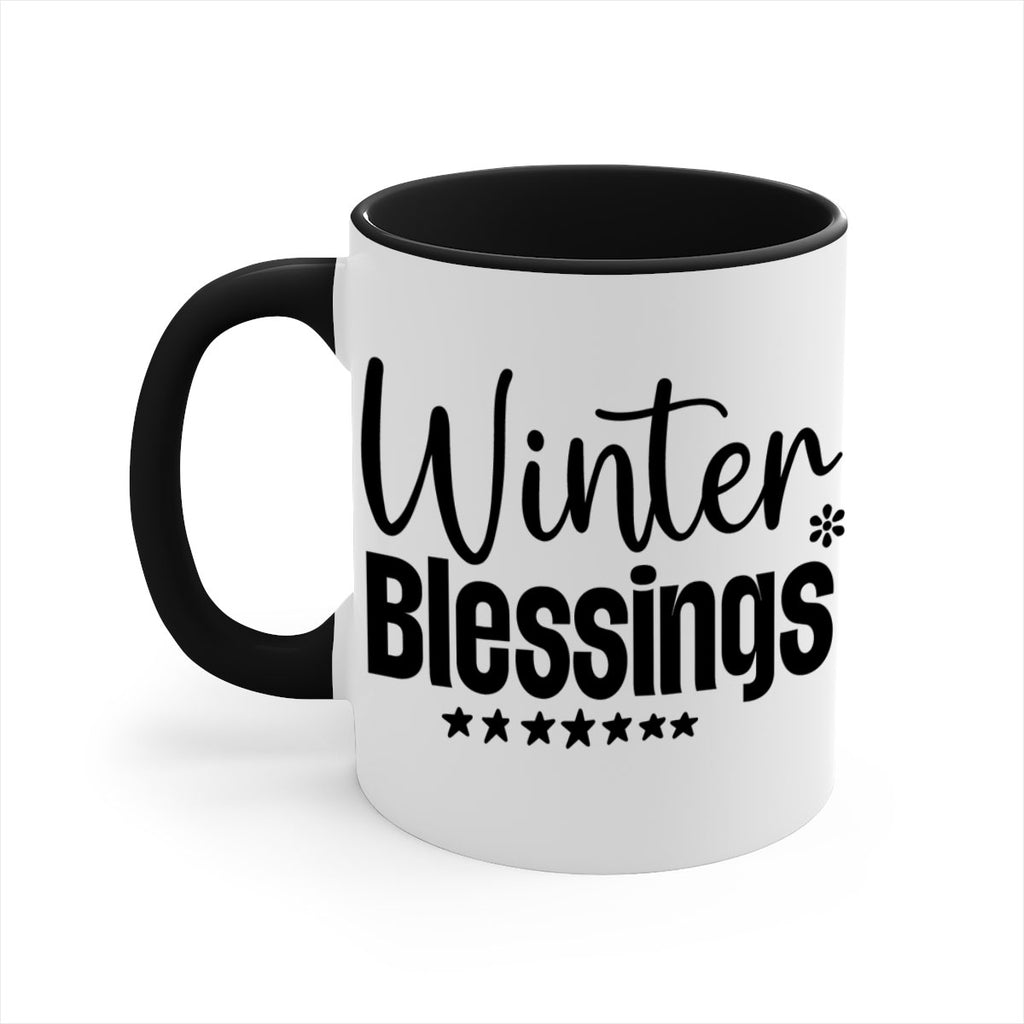 Winter Blessings497#- winter-Mug / Coffee Cup
