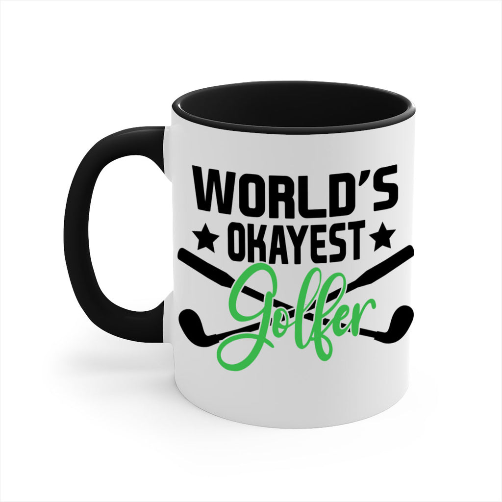 Worlds okayest golfer 27#- golf-Mug / Coffee Cup
