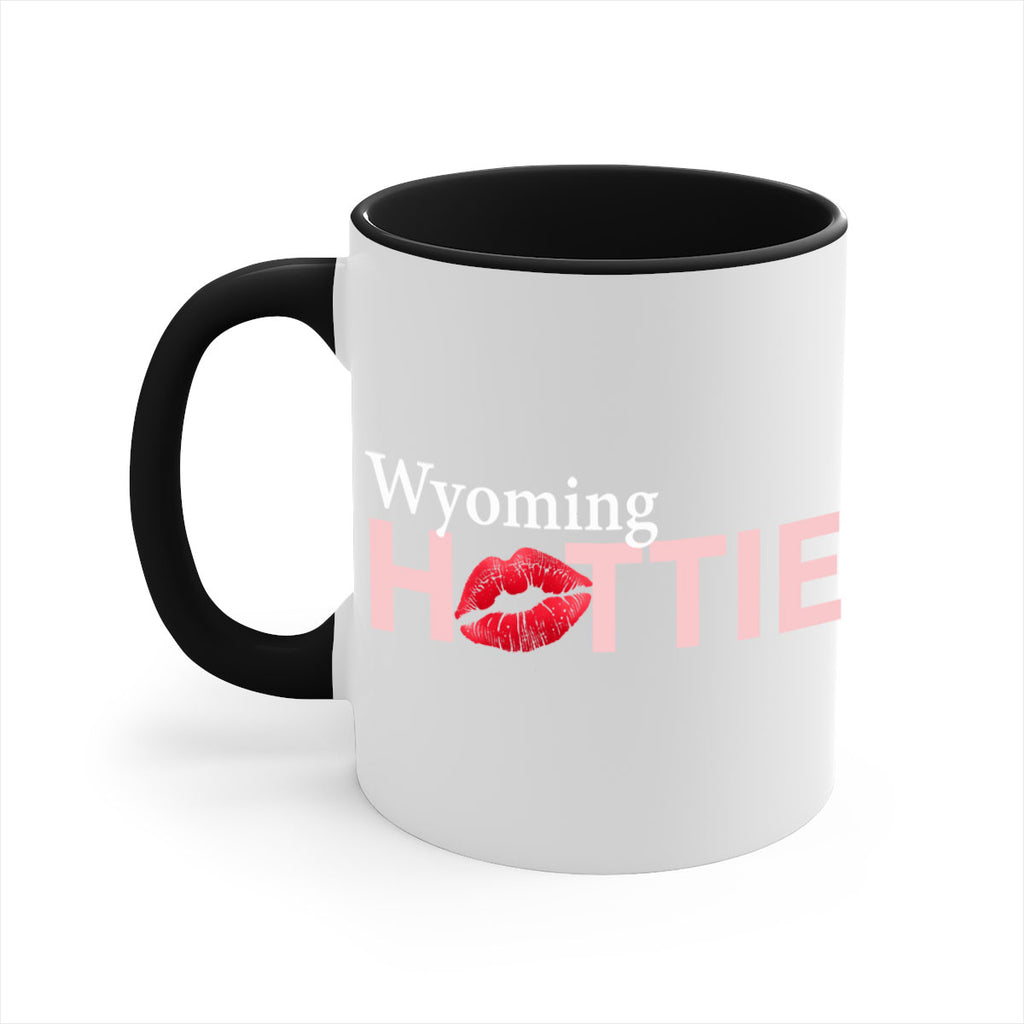Wyoming Hottie With Red Lips 104#- Hottie Collection-Mug / Coffee Cup