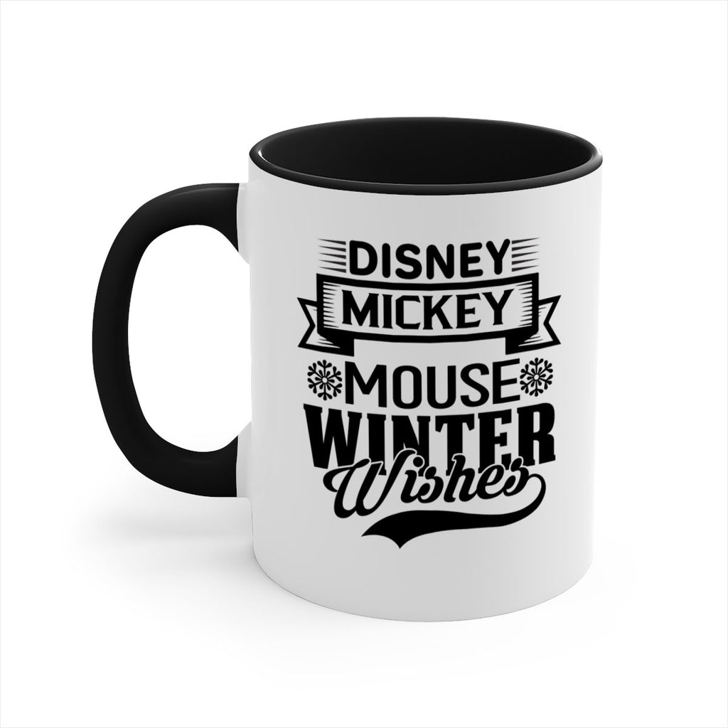 disney mickey mouse winter wishes 93#- winter-Mug / Coffee Cup