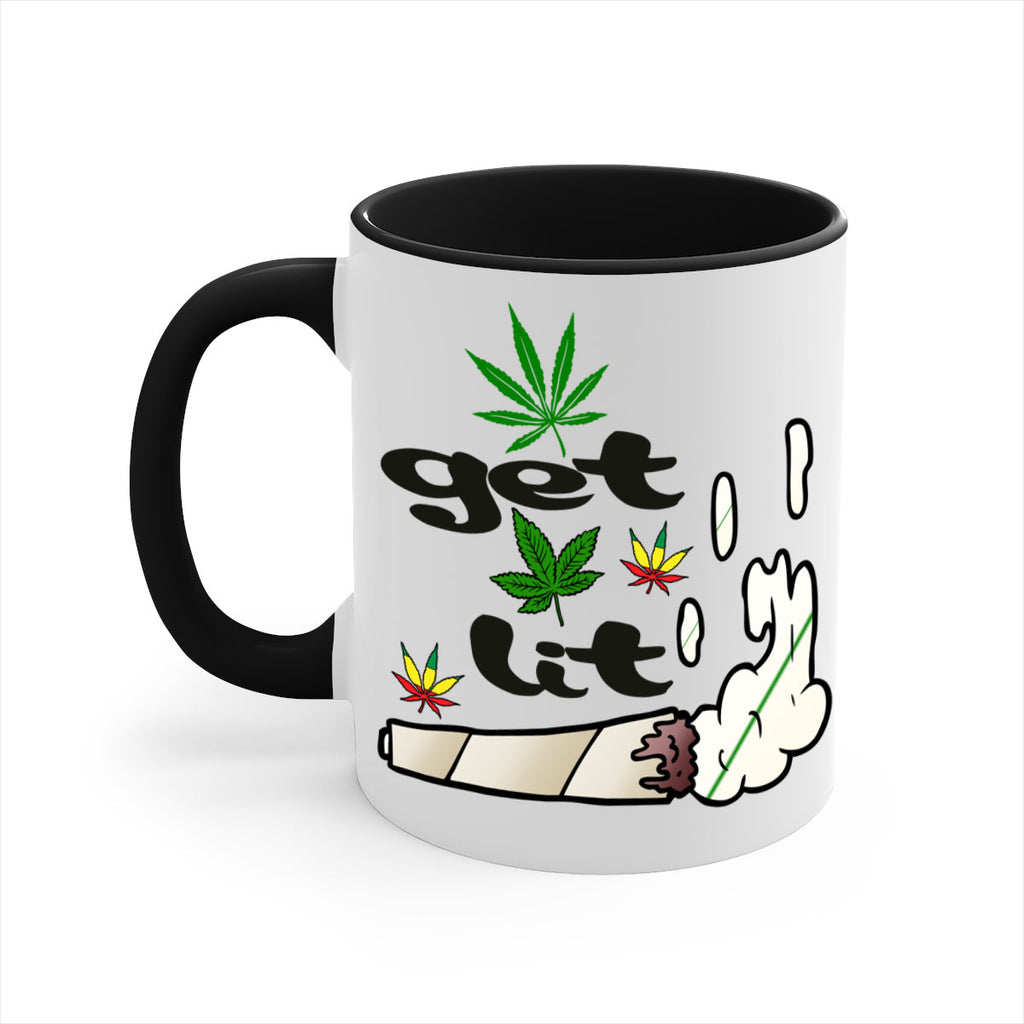 get lit 91#- marijuana-Mug / Coffee Cup