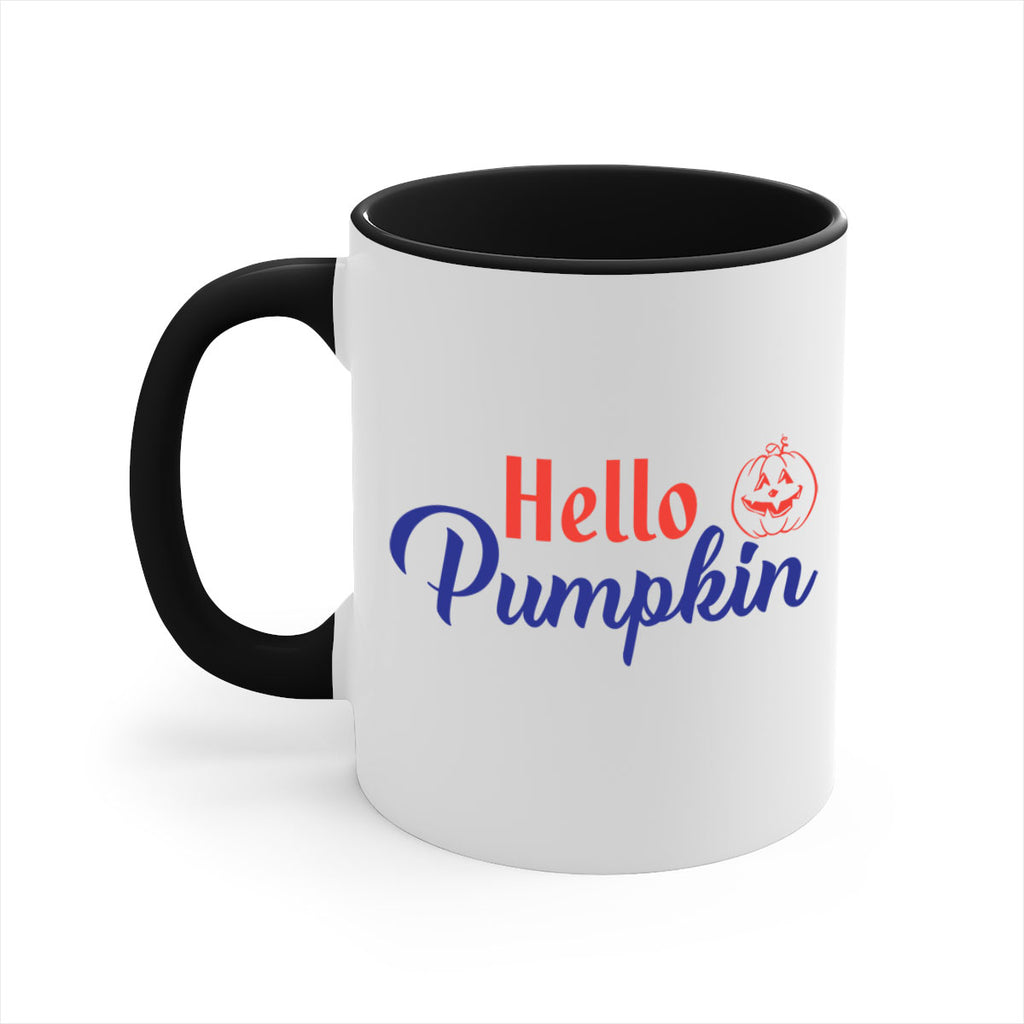 hello pumpkin 288#- fall-Mug / Coffee Cup