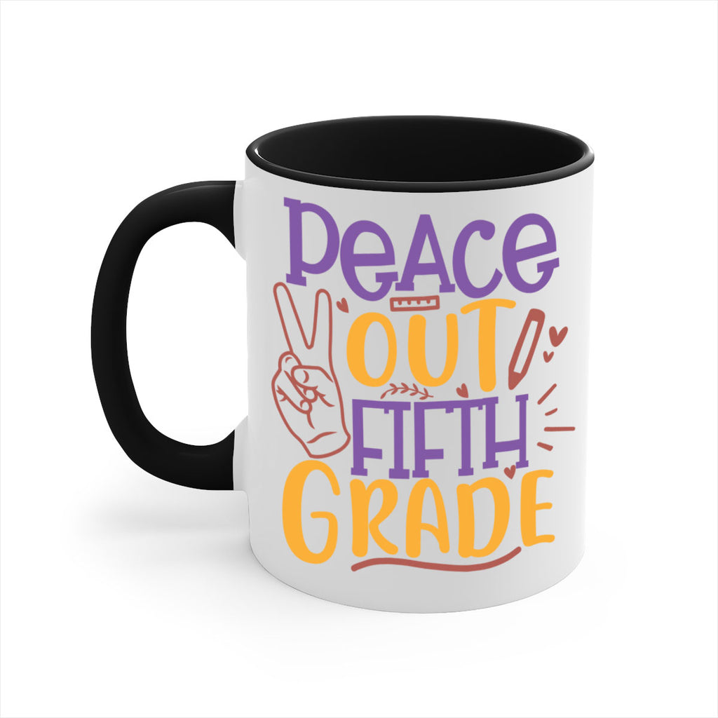 peace out 5th grade 1#- 5th grade-Mug / Coffee Cup
