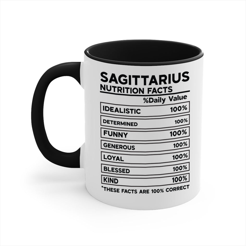 sagittarius Nutrition Facts 400#- zodiac-Mug / Coffee Cup