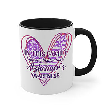 AlzheimerS Awareness American Flag 11#- alzheimers-Mug / Coffee Cup