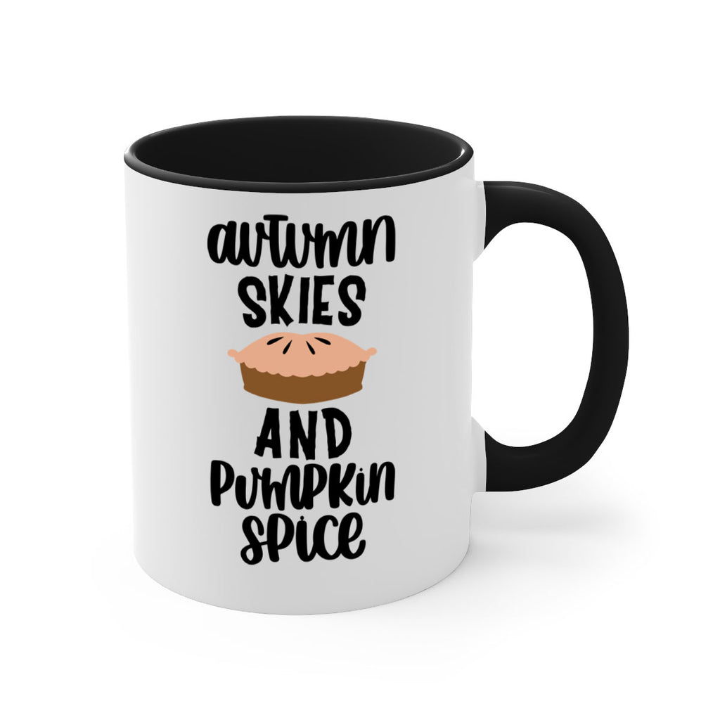 Autumn Skies And Pumpkin Spice 477#- fall-Mug / Coffee Cup