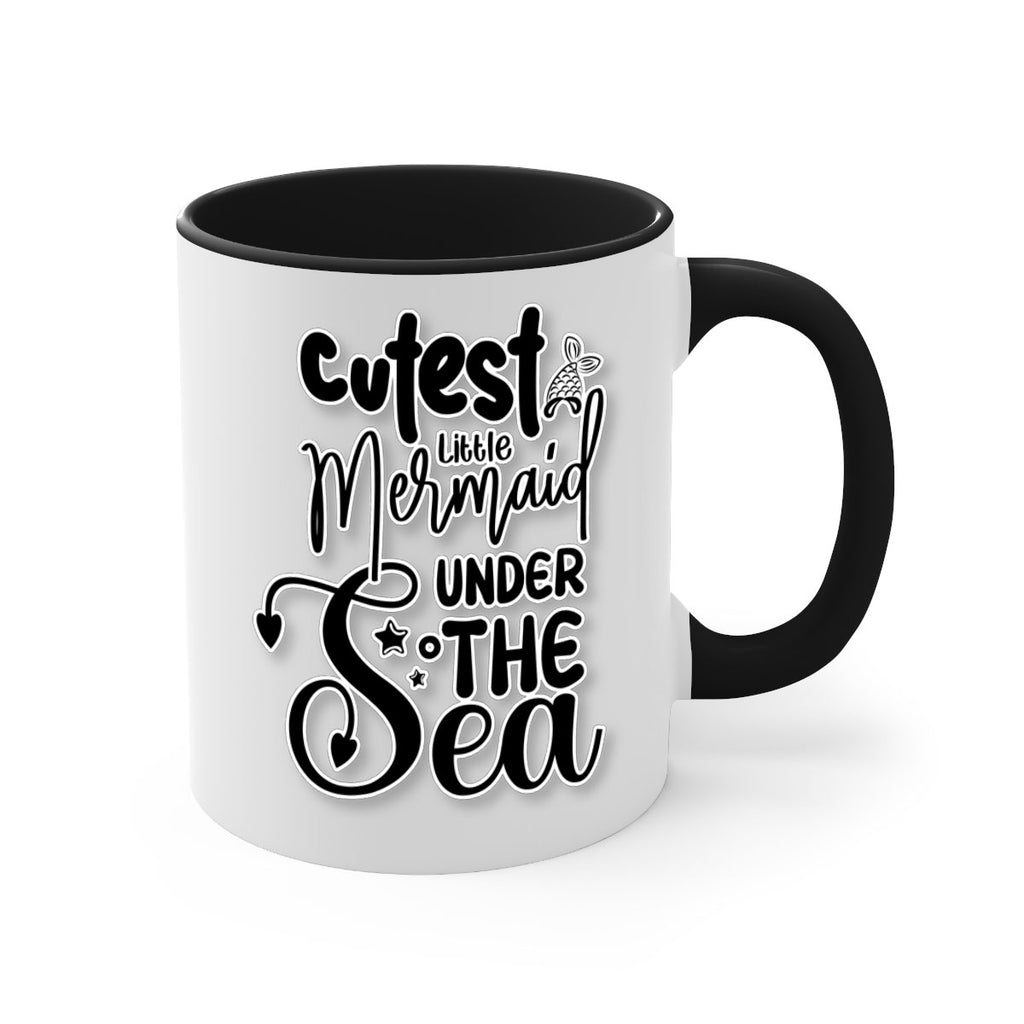 Cutest Little Mermaid Under The 98#- mermaid-Mug / Coffee Cup