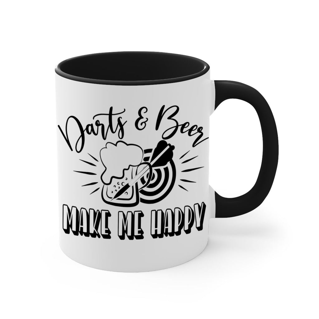 Darts Beer Make me happy 1343#- darts-Mug / Coffee Cup
