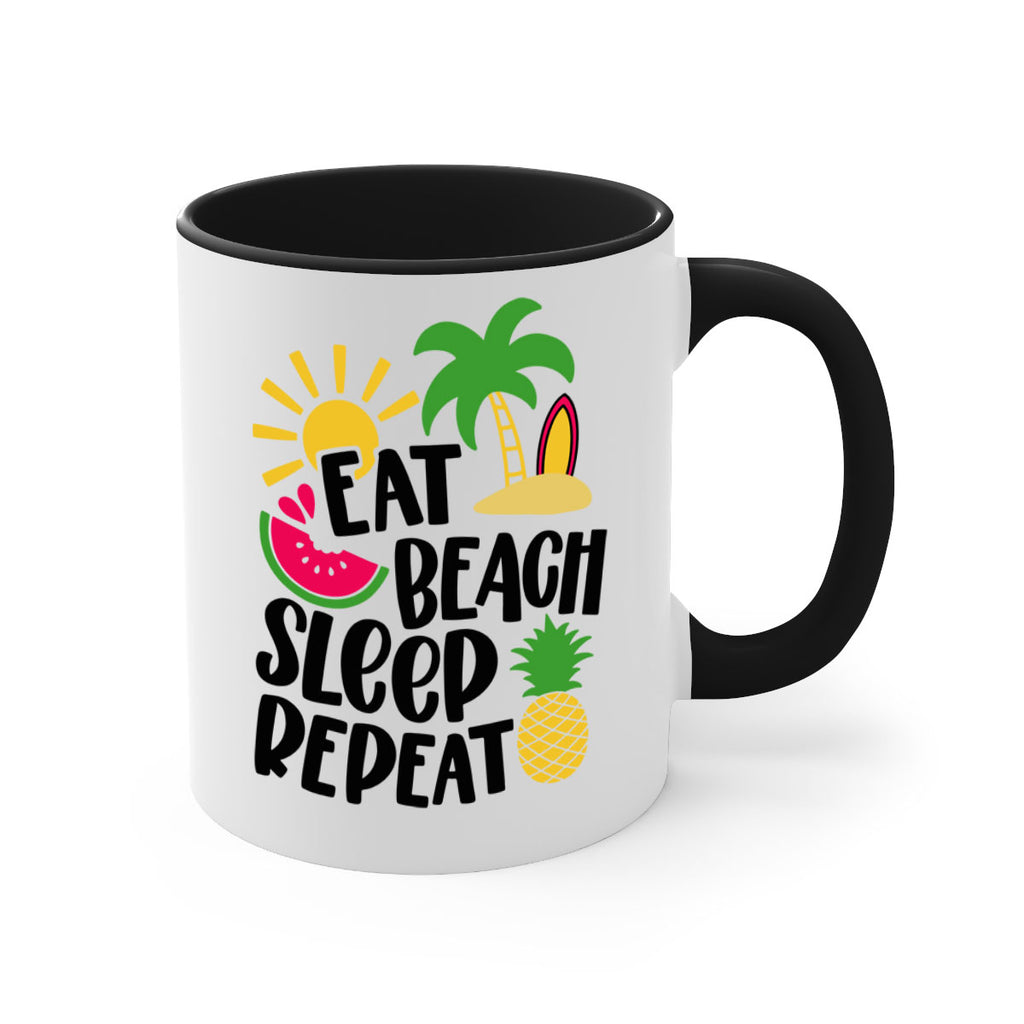 Eat Beach Sleep Repeat Style 47#- Summer-Mug / Coffee Cup