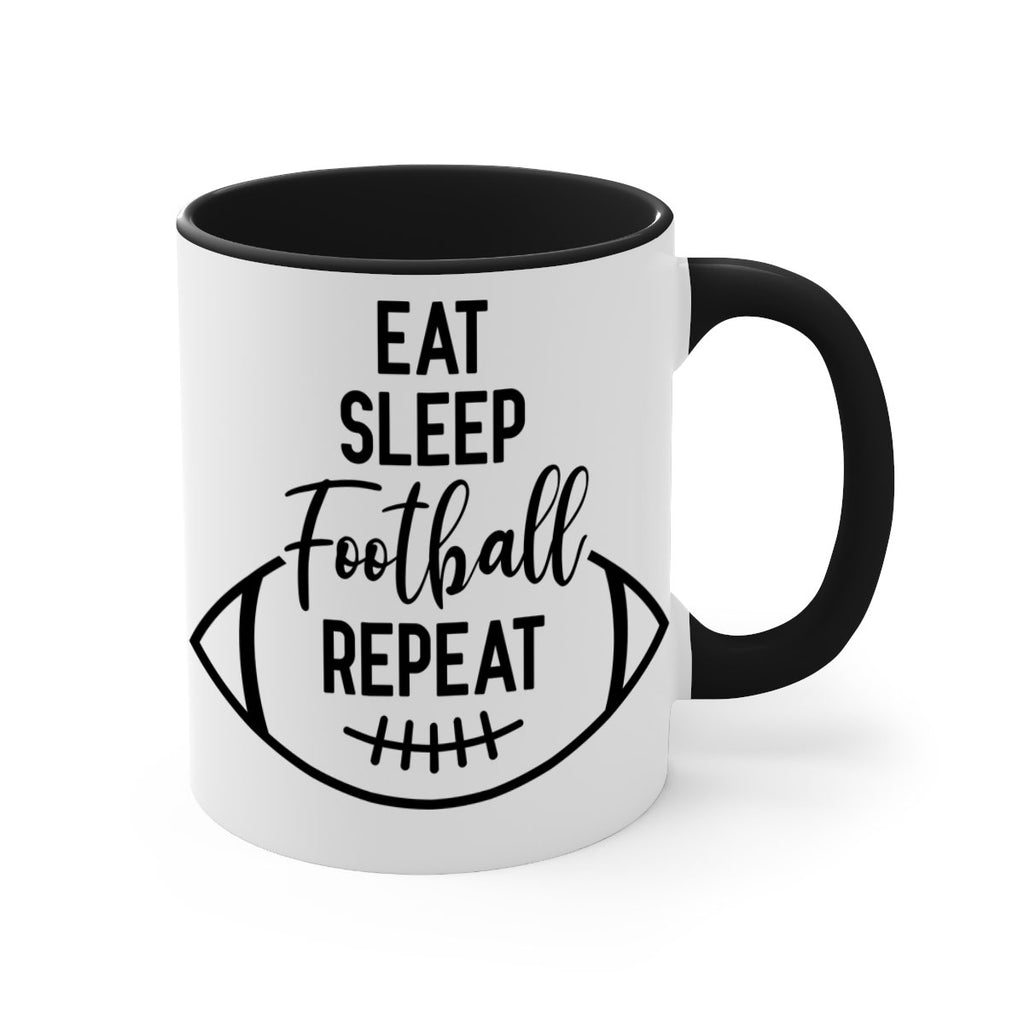 Eat Sleep Football Repeat 1313#- football-Mug / Coffee Cup