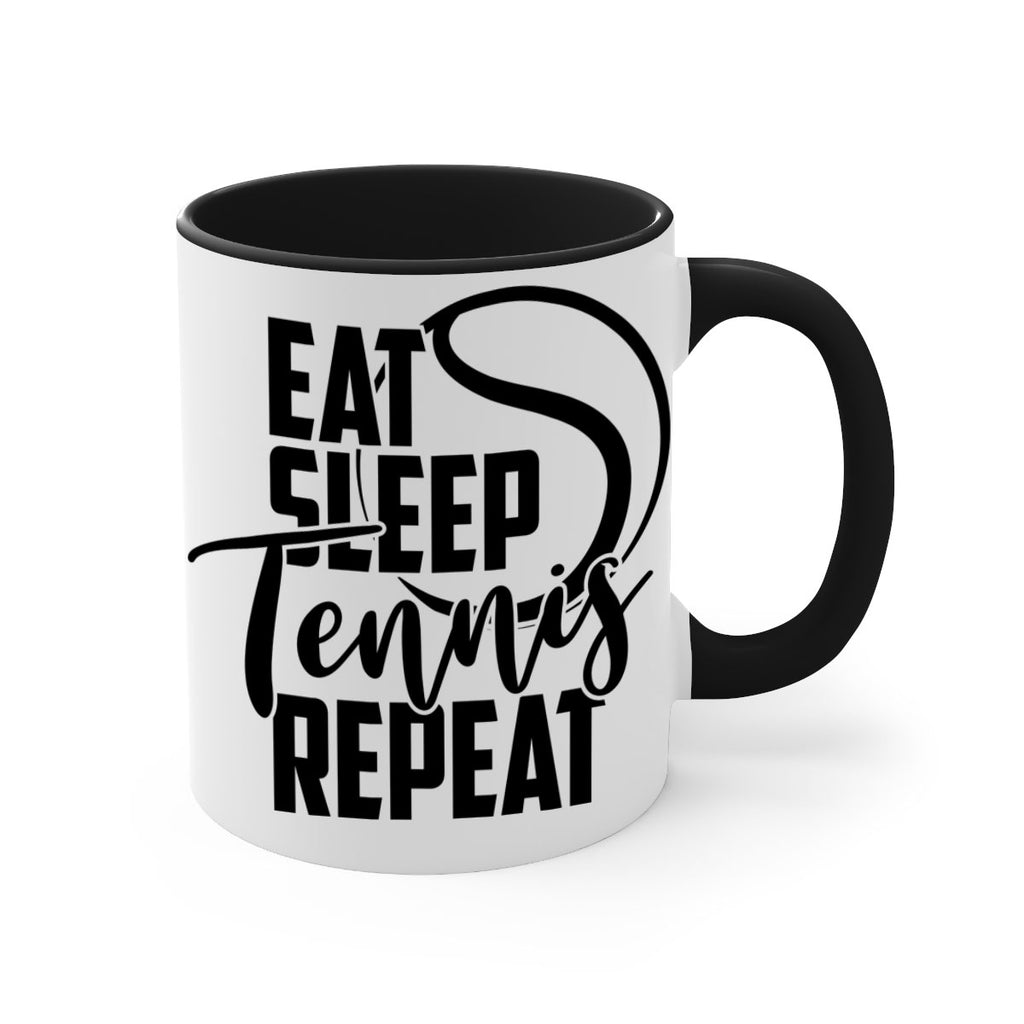 Eat Sleep Tennis Repeat 1292#- tennis-Mug / Coffee Cup