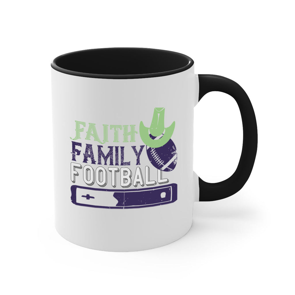 Faith family football 1258#- football-Mug / Coffee Cup
