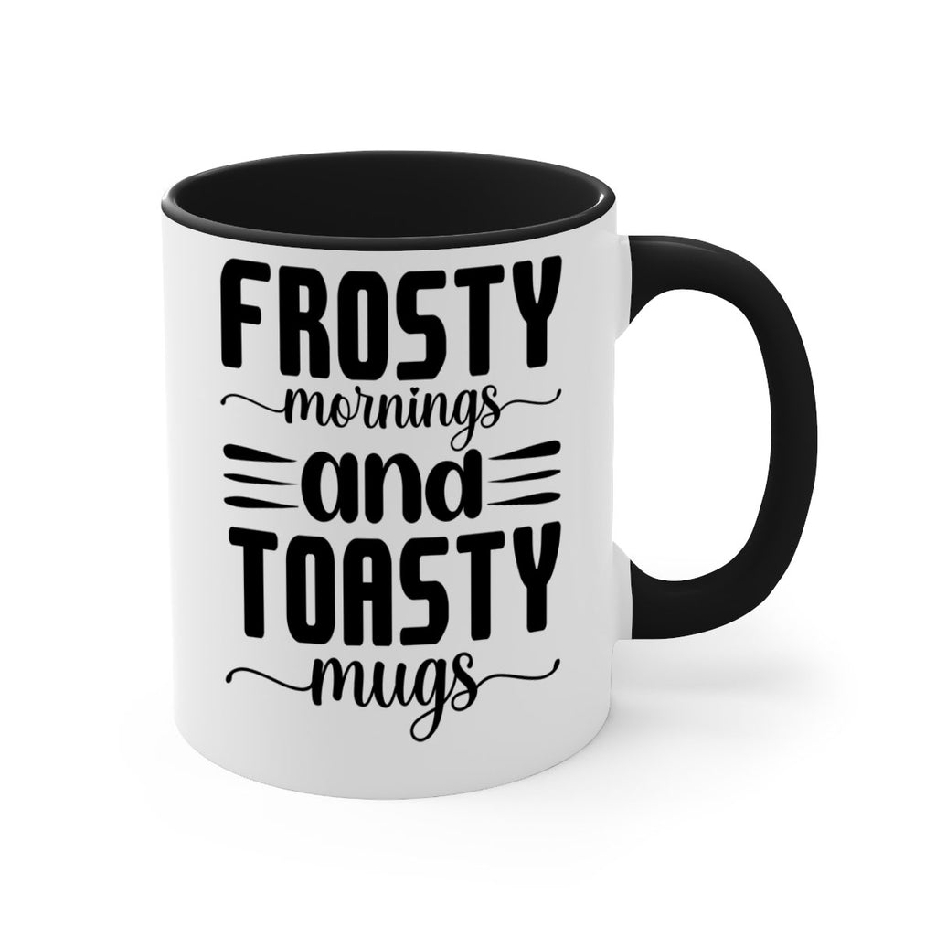 Frosty Mornings and Toasty Mugs 108#- winter-Mug / Coffee Cup