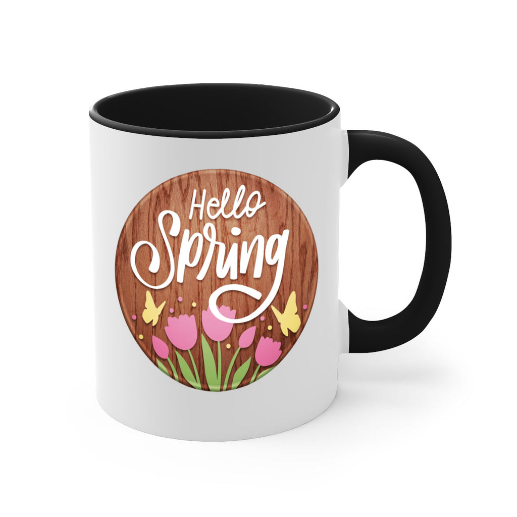 Hello spring Mockup202#- spring-Mug / Coffee Cup