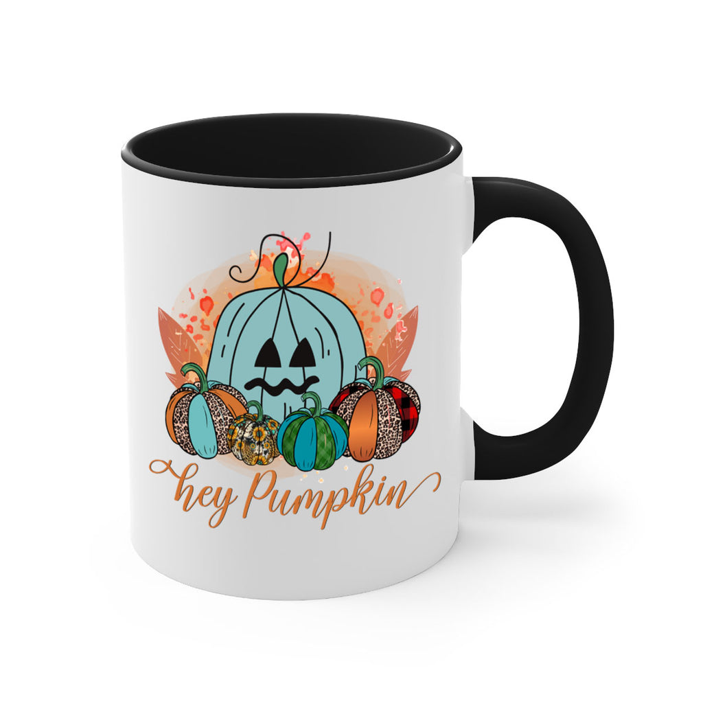 Hey Pumpkin 302#- fall-Mug / Coffee Cup