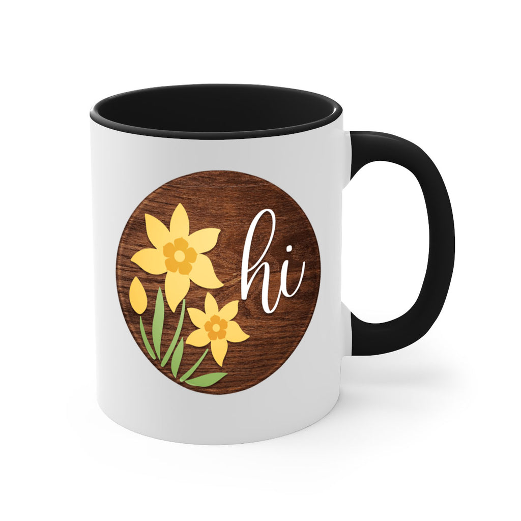 Hi daffodil flower Mockup235#- spring-Mug / Coffee Cup