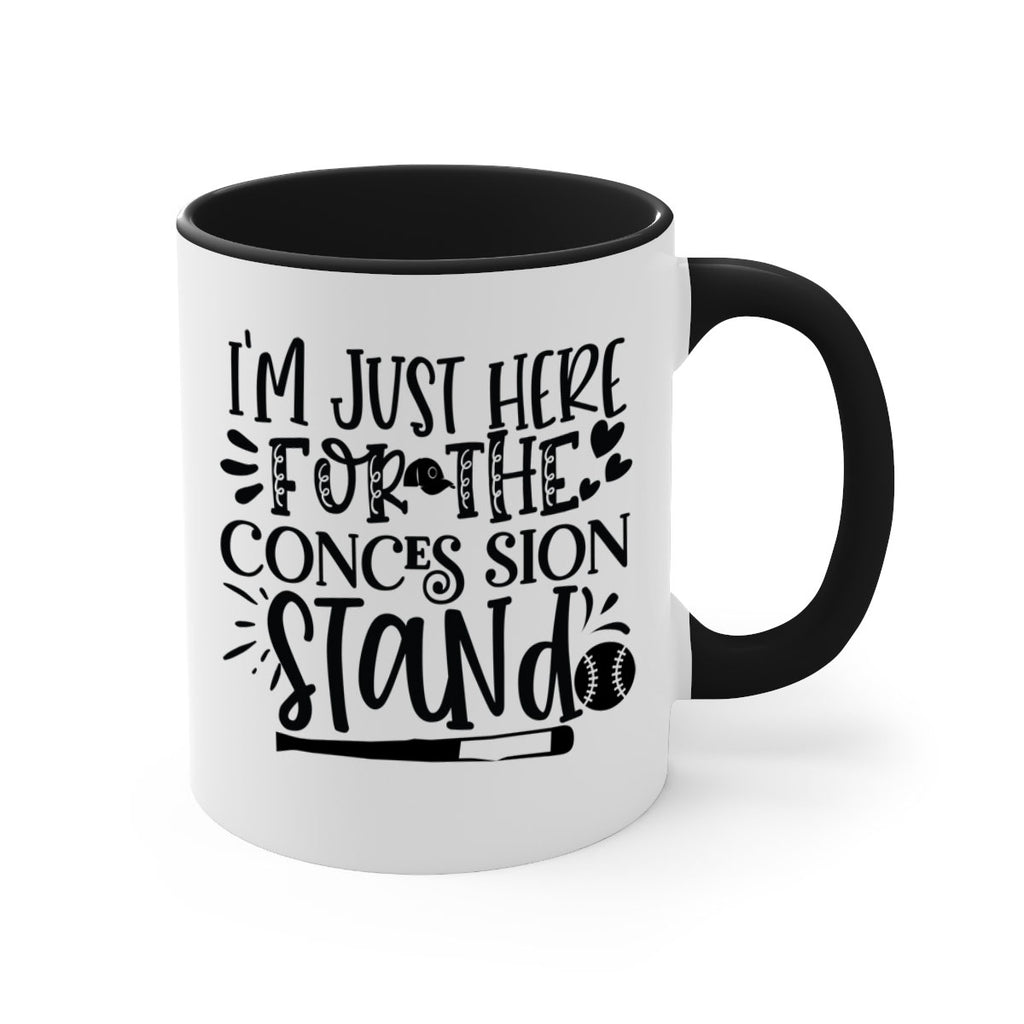 Im Just Here For the Conces sion stand 2072#- baseball-Mug / Coffee Cup